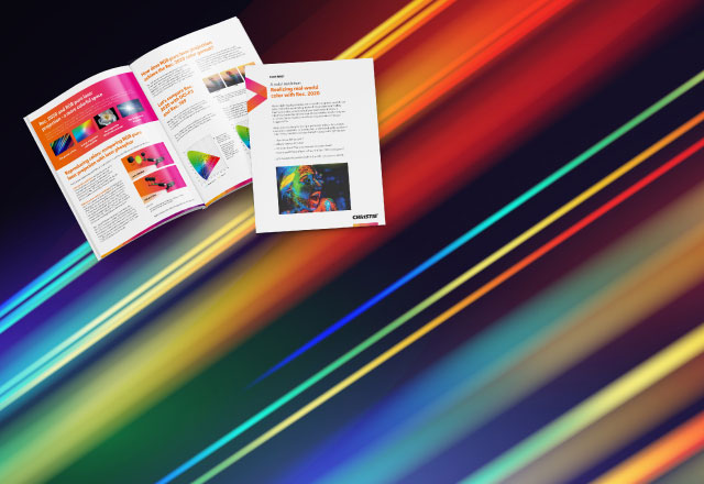 RGB laser projection - realizing Rec. 2020 color